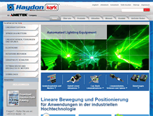 Tablet Screenshot of haydonkerk.de